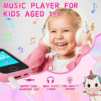 Smart Phone Infantil Con Cámara Unicornio Toque Pantalla Educativo Juguetes Para Niñas Y Niños Edad 3-8 Años MP3 Juguete Digital - details 4