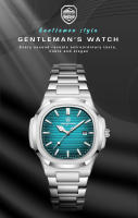 Reloj De Hombre PENGAGAR Lujo Deportivo Acero Inoxidable Resistente Al Agua Con Luminiscencia Y Mostrador De Fecha Estilo Elegante - details 1