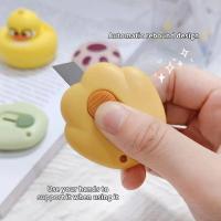 Cuchillo Práctico Telescopio Mini 3PC Ideal Para Manualidades DIY Apertura De Cartas Y Corte De Papel Tapiz En Caja Pequeña - details 6