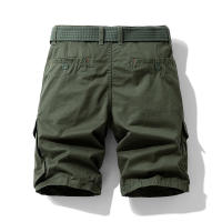 Shorts De Verano Para Hombres Con Múltiples Bolsillos Pantalones Casuales De Algodón Resistente a La Wear Oversized Longitud De Rodilla Workwear - details 2