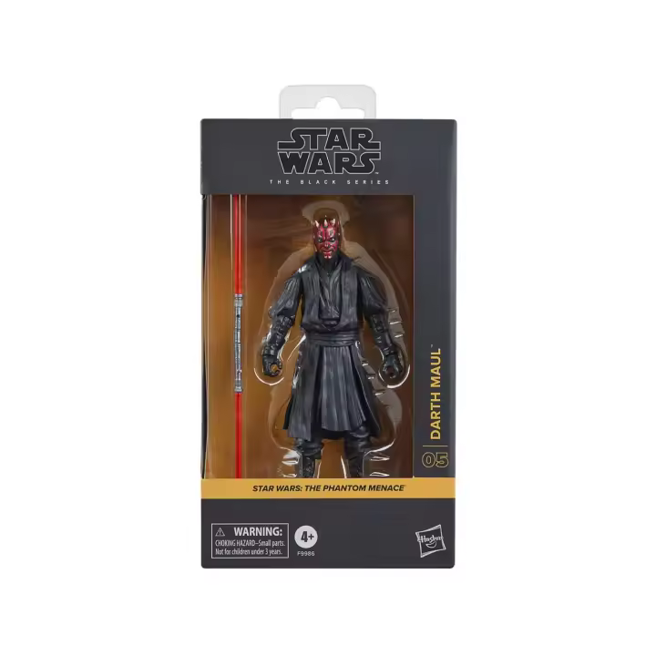 STAR WARS THE BLACK SERIES, FIGURA DARTH MAUL STAR WARS THE PHANTOM MENACE - 1