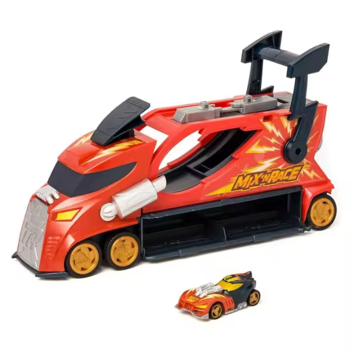 Camión Lanzador T-Racers Mix 'N Race Thunder con vehículo exclusivo CB/32169 - 1