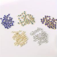 40PCS Colgantes De Ojo De Vidrio Transparente Para DIY Accesorios Para Pulseras Cadena De Pies Cadena De Cintura Collar Joyería - details 0