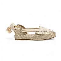 Calzados Soraia Sandalia Mujer Cuña Yute Espardeñas Planas con Lazos Moda Primavera y Verano Cómodas Elegantes Tendencia - details 26