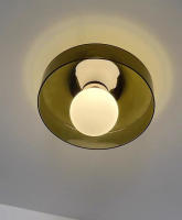 Luz De Techo Moderna Vintage Con Vidrio Multicolor Para Pasillo Cocina Dormitorio Iluminación Diaria Fuente De Alimentación AC Soporte De Montaje Montado En Superficie - details 7