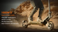 Scooter eléctrico KUKIRIN G2 Master, motor 2*1000 W, batería de 52 V 20,8 Ah, alcance máximo de 70 km, velocidad máxima de 60 km/h, ángulo de ascenso de 20, modo de 3 velocidades, carga máxima de 120 kg, sistema de 8 luces, tiempo de carga de 10-11h - details 6