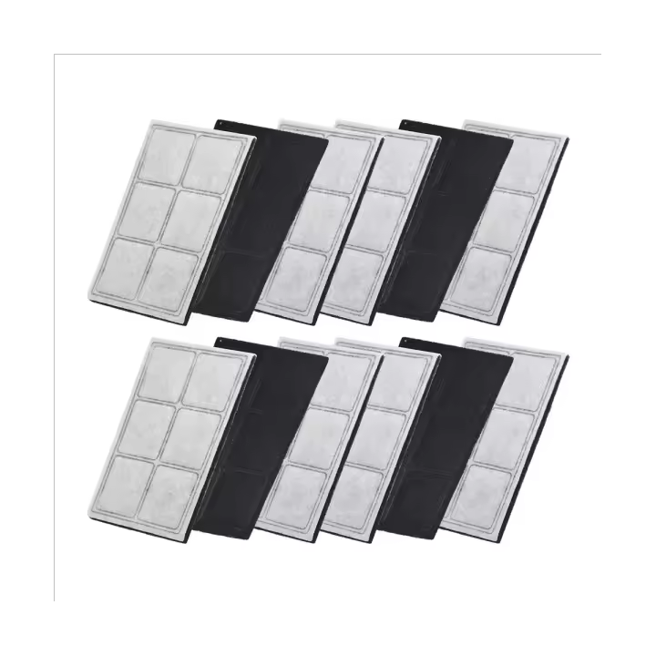 Filtros de fuente de agua para mascotas, dispensador de 12 piezas de repuesto para Drinkwell Platinum, gatos y perros - 1