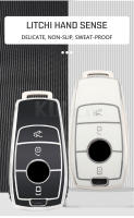 Funda De Llave Inteligente Para Coche Nueva TPU Para Mercedes Benz a C E S GLC GLE GLS CLA Clase W205 W213 W177 X167 W222 G63 AMG Maybach - details 2