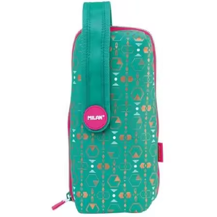 Estuches de Lápices MILAN Copper III Verde (Pack de 4) - 1