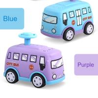 Juguete Educativo Para Niños Coche De Resbalón Inercia Azul Para Interacción Padre-Hijo Interior Juguetes De Taxi Avión Autobús Escala 1:32 Regalo De Cumpleaños - details 8