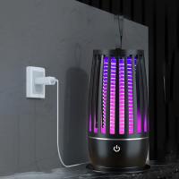 Lámpara Repelente De Mosquitos Recargable Por USB Con Luz UV Trampa Eléctrica Para Insectos Adecuado Para El Hogar - details 6