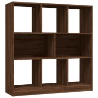 vidaXL Estantería madera contrachapada 97,5x29,5x100 cm Blanco, Negro, Roble Sonoma Mueble Almacenaje Estantería para Oficina, Estudio, Dormitorio Estantería/Librería/ mueble de Almacenamiento - details 4