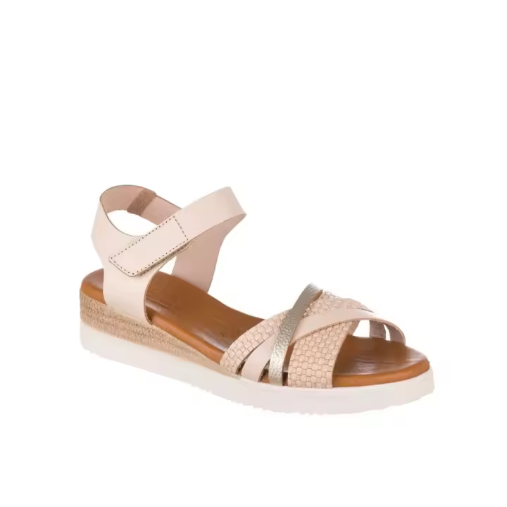 Cuñas ZAPP 4242 Mujer Beige - 1