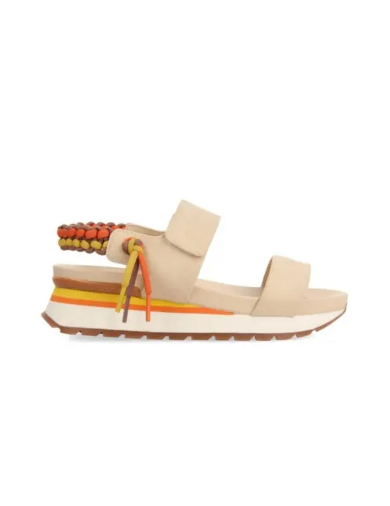 Sandalias Gioseppo Austell Mujer Beige - Comodidad Garantizada - 1