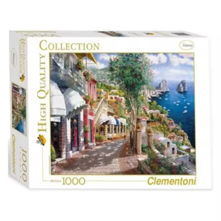 Puzzle 1000 Piezas Isla de Capri - Nápoles - Italia Clementoni - 1