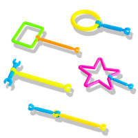 Juguetes De Bloques De Construcción Para Niños Casa De Copos De Nieve Educativo Temprano Rompecabezas De Aprendizaje Regalos De Cumpleaños Para Niños Material Plástico - details 2