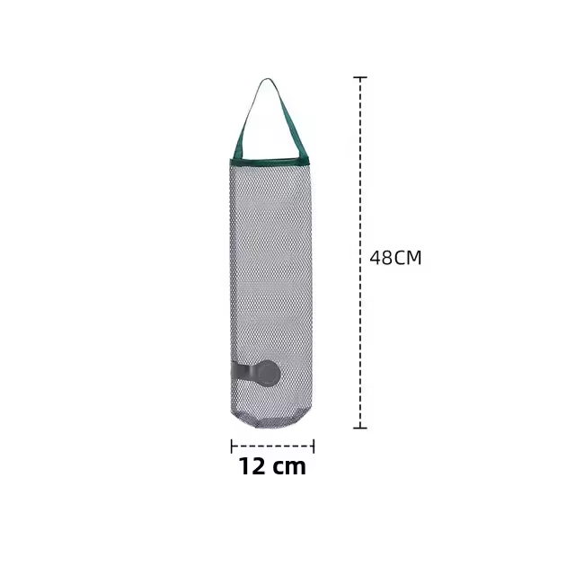 Bolsa De Almacenamiento Reutilizable Para Cocina Malla Colgante Para Frutas Verduras Ajo Patatas Cebollas Estilo Moderno Material No Tejido - 1