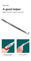 Tijeras De Cutícula MR.GREEN Acero Inoxidable Afilador De Piel Muerto Herramienta De Trimmer Tijeras De Manicura Con Pinzas - details 10