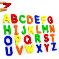 Pegatinas Magnéticas De Letras Inglesas Y Números Para Nevera Juguete Educativo Para Niños Regalo De Navidad Formas Geométricas Unisex - details 4