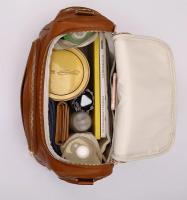 Bolso De Maternidad PU Cuero Grande Con Camión De Cambio Para Bebé Bolsa De Viaje Con Mochila Y Asiento De Carrito - details 19
