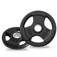 Arafit Disco Olímpico de 3 Agarres de 50mm | Variedad de Pesos y Revestimiento de Caucho - details 2