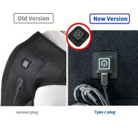 Cinturón De Masaje Eléctrico USB Para Hombro Y Braza Calentador De Espalda Automático Soporte De Hombro Para Fitness Mantener Caliente - details 4