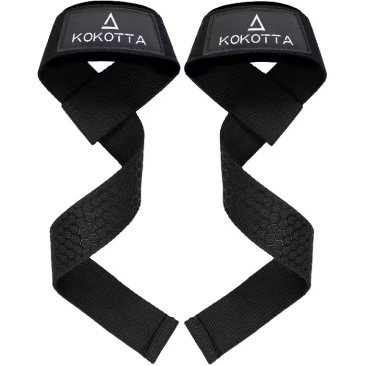KOKOTTA Straps Gym - Correas Levantamiento de Pesas para Lifting, Gimnasio - Accesorios Fitness Mujer y Hombre - 1