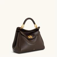 Bolso De Hombro Para Mujer JW PEI 2025 Nueva Canvas Marrón Con Cierre De Cerradura Lucía Bolso Bandolera De Lujo Para Seniors - details 5