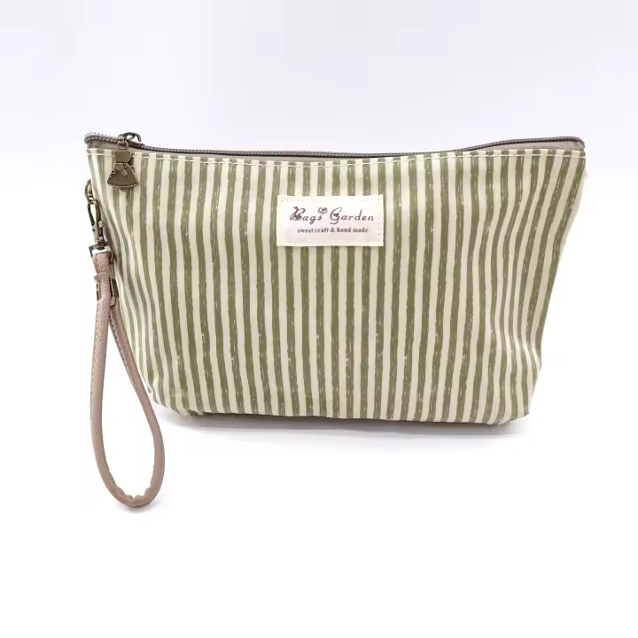 Bagsgarden Neceser Mediano Impermeable Rayas - Bolsa de Viaje de Gran Tamaño para Artículos de Aseo - 1