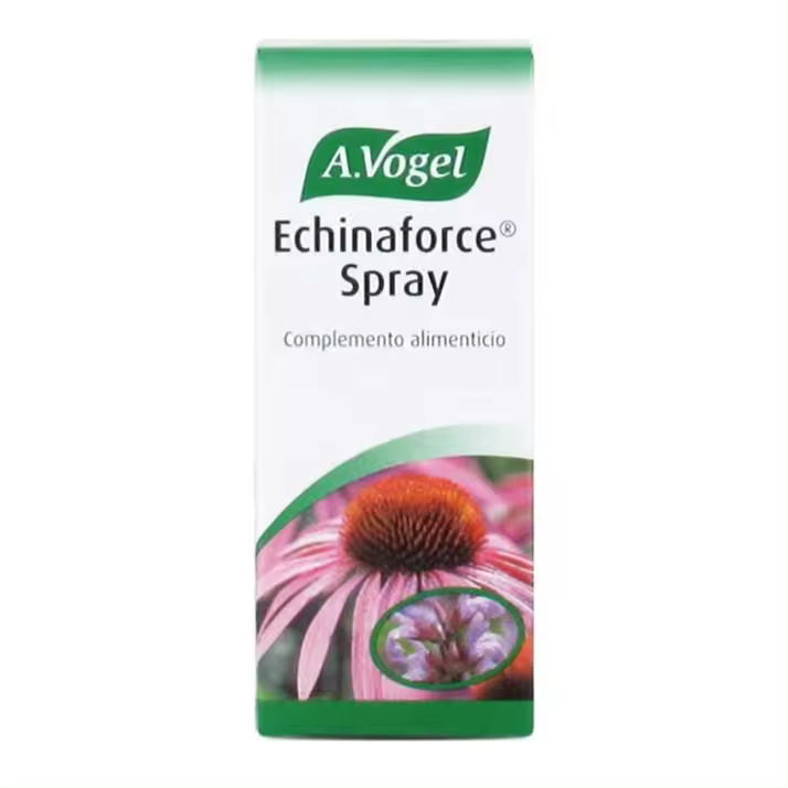 A.Vogel Echinaforce Spray 30ml - Alivio Garganta - Extracto Fresco Echinacea - Salvia - Sin Azúcar - 1