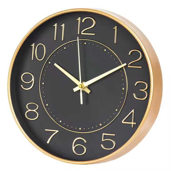 Reloj de pared Grande de 12 pulgadas, para Sala de estar, Cocina, habitación Infantil, dormitorio, oficin - 1