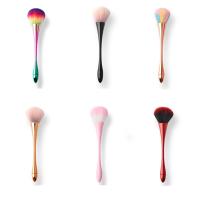 Brocha De Polvo Dorado Profesional Para Arte De Uñas Y Maquillaje Grande Herramienta De Cosméticos Para Rostro - details 8