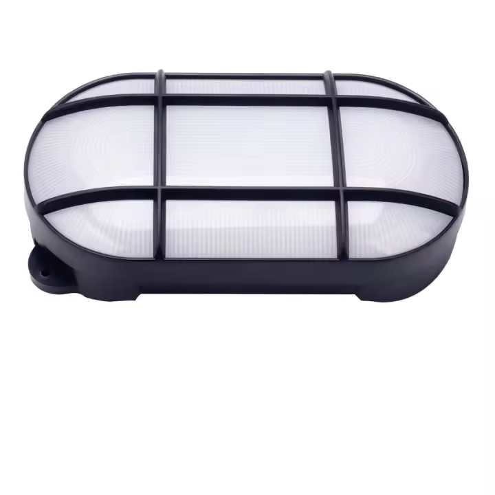 APLIQUE DE PARED LED CERCIS NEGRO GSC EVOLUTION 15W LUZ BLANCA 6500K 1860 LUMENES - PROTECCION IP65 - 1