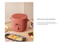 CREATE - Arrocera eléctrica multifunción con cesta vaporera de varios tamaños -  RICE COOKER STUDIO - details 6
