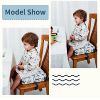 Asiento Ajustable Para Niños INSULAR Almohadilla De Apoyo Para Comedor Con Enchufe Removible Y Seguridad Para Bebés Adaptado Para Edades 7-12m Hasta 13-24m Material De Muebles Padded Floral Unisex - details 10