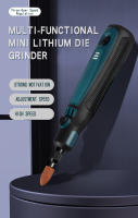 Mini Molino Eléctrico Multifuncional Portátil Recargable Herramienta De Grabado Doméstico Combinación De Brocas Y Perforación - details 4