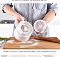 Taza De Escurridera De Harina Eléctrica De Acero Inoxidable 1L Herramienta De Pastelería Para Azúcar En Polvo Y Pasteles - details 14
