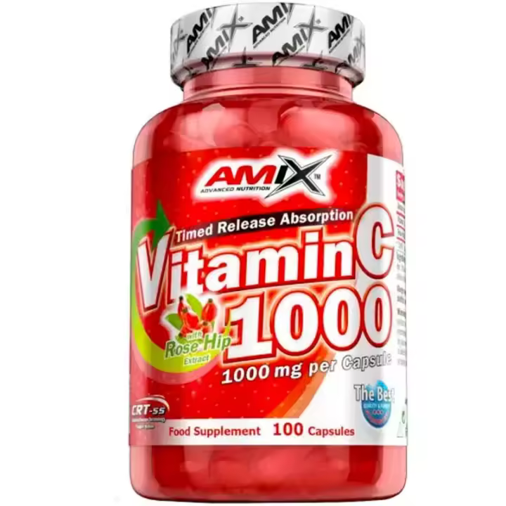 Amix Nutrition Vitamina C 1000 AMIX NUTRITION - Refuerza Sistema Inmunológico - Antioxidante - 1