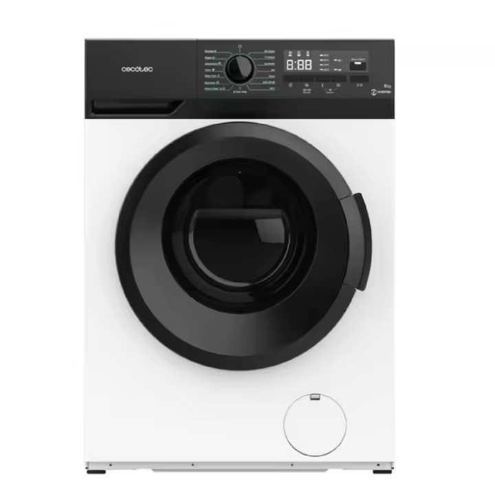 Cecotec Lavadora de carga frontal Lavadora bolero dresscode 8300 inverter a - 1