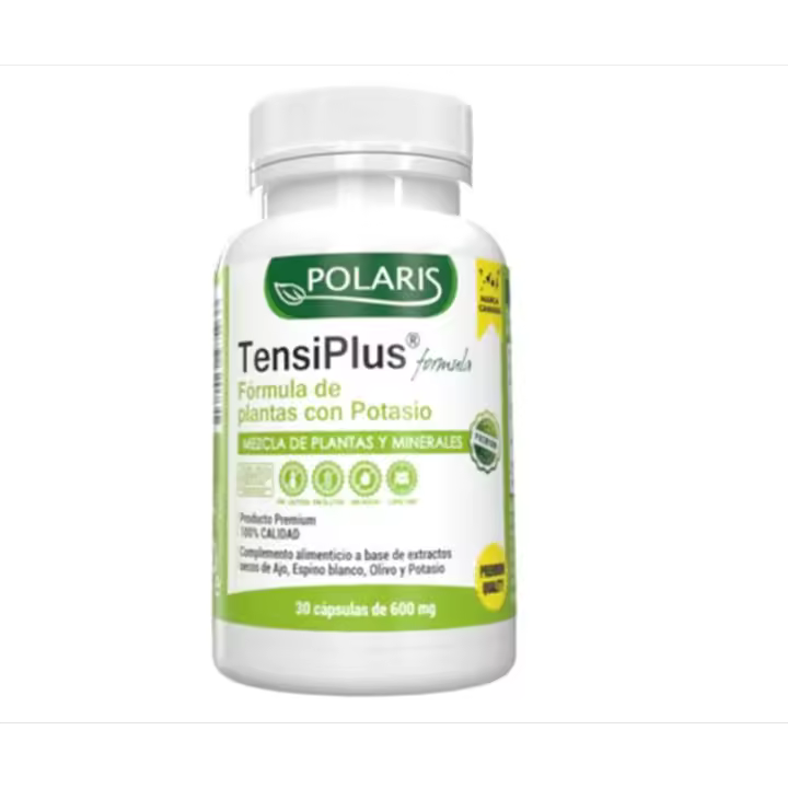 TENSIPLUS 30 CAPSULAS POLARIS, AYUD DE FORMA NATURAL A CONTROLAR TU PRESION ARTERIAL - 1