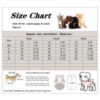 Chaqueta De Algodón Para Mascotas Gatos Y Perros Con Cierre De Cremallera Y Agujeros Para Manos Vestido Caliente Para Otoño E Invierno - details 0
