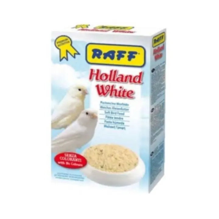 Raff Pasta Blanca Equilibrada para Canarios y Aves Granívoras - Sin Colorantes - 1