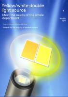 Lámpara LED De Billetera Médica Recargable MiniLinterna Fuente De Luz Doble Con Clip Para Dentista Enfermera Primeros Auxilios Luz De Trabajo Resistente Al Agua - details 3