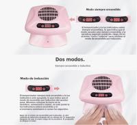 Secador De Uñas Aire Con Sensor Automático 300W Tiempo Caliente Y Fría Secador De Manos Y Pies Para Manicura Y Peluquería Profesional - details 1