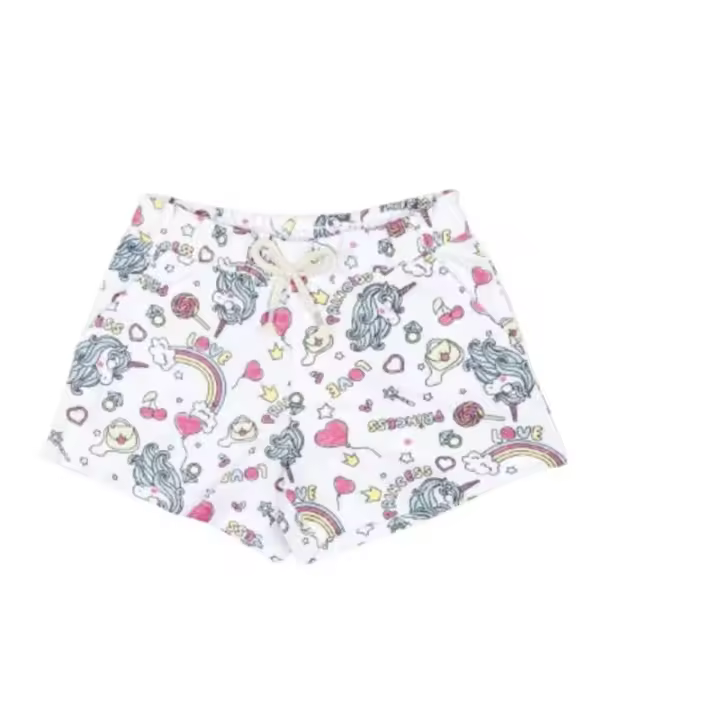 Pantalón Corto Niña LOSAN - Unicornios - Algodón - 1