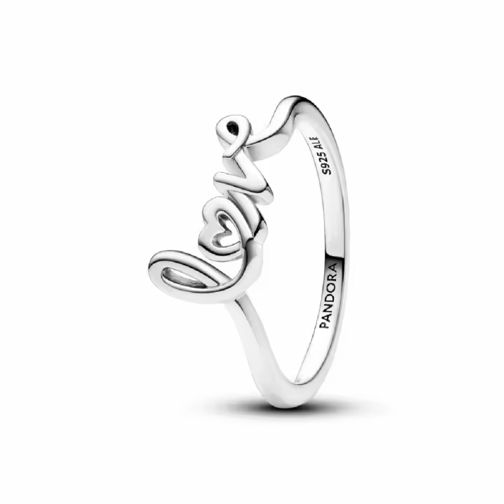 Anillo Pandora Love Escrito a Mano - 1
