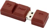 Unidad de memoria flash USB 2.0 de 16 GB, modelo Chocolate, unidades de disco U en miniatura, unidades de almacenamiento de datos, unidades flash USB, memoria USB, unidad USB, disco flash - details 4