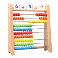 Juguete Educativo De Madera Clásico Para Contar 100 Cuentas Juguetes De Matemáticas Para Preescolar Montessori Aritmética Abacúscito Regalo Para Niños Y Niñas De 3 a 6 Años - details 8