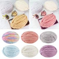 Hilo De Chenillo Thunkiy Para Tejer Y Crochet Manta Cojín Multicolor Suave Cálido Escarf Tejer Yarn 250g/Ball Adulto Mujer Polyester - details 1