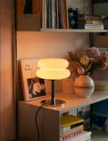 Lámpara De Mesa De Huevo De Vidrio Diseñador Italiano LED Para Dormitorio Luz Nocturna Moderna Minimalista Decorativa Para Hogar Y Escritorio - details 5